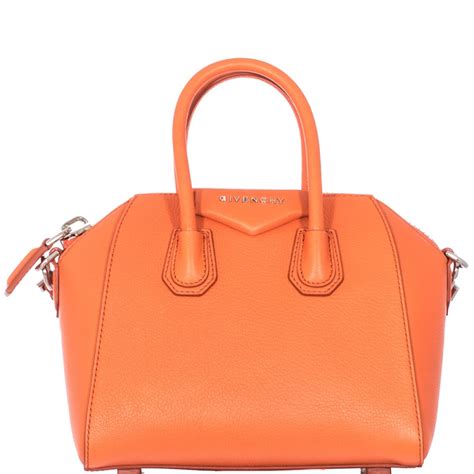 givenchy bag orange|Givenchy bag.